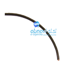 Kabel 0.75 m2 črn 1M