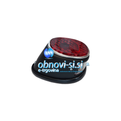 Zadnja svetilka črna kpl