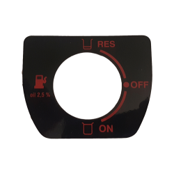 Nalepka ON OFF Alpino